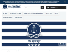 Tablet Screenshot of marinerie.it
